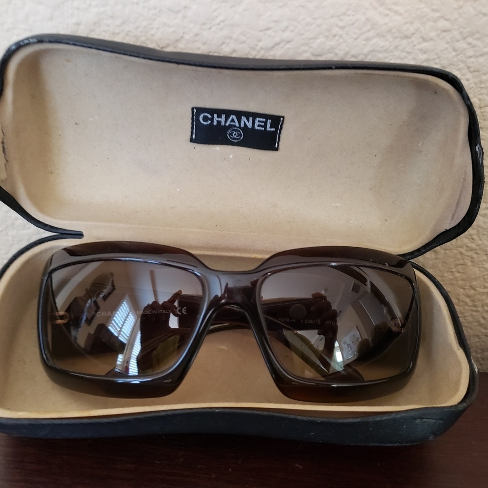 CHANEL Mother of Pearl Sunglasses